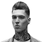 The Razor Faded Pompadour