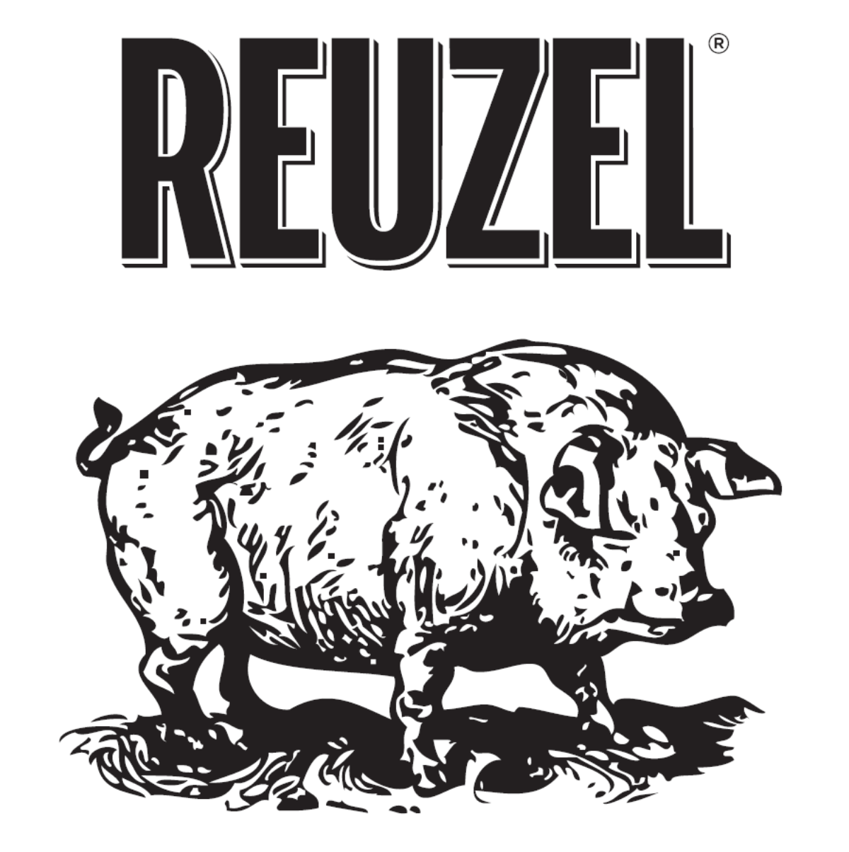 Reuzel Deutschland gift card featuring the Reuzel logo with pig mascot, ideal for gifting hair and grooming products.
