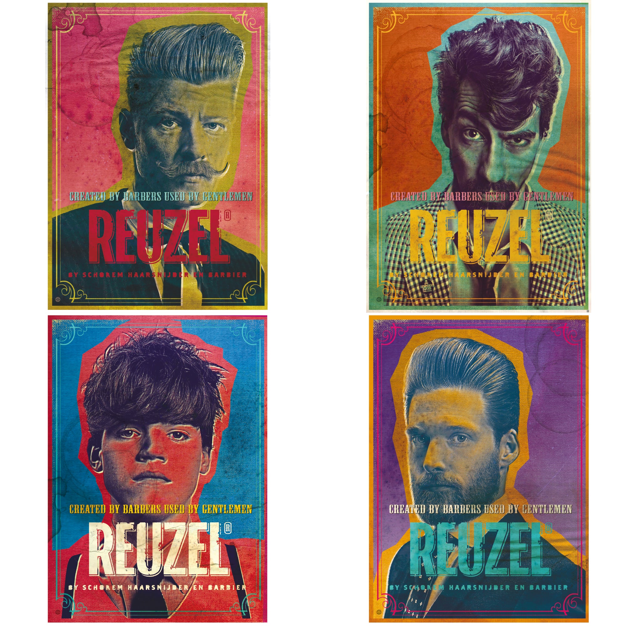 Reuzel Old School/ New School Poster Set