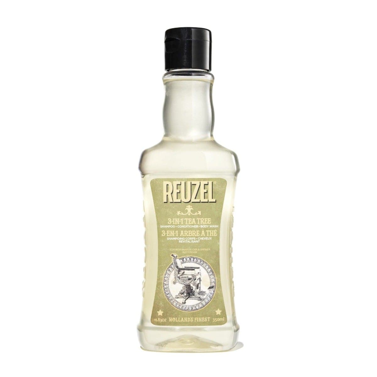 Reuzel 3 in 1 tea tree shampoo conditioner and body wash
