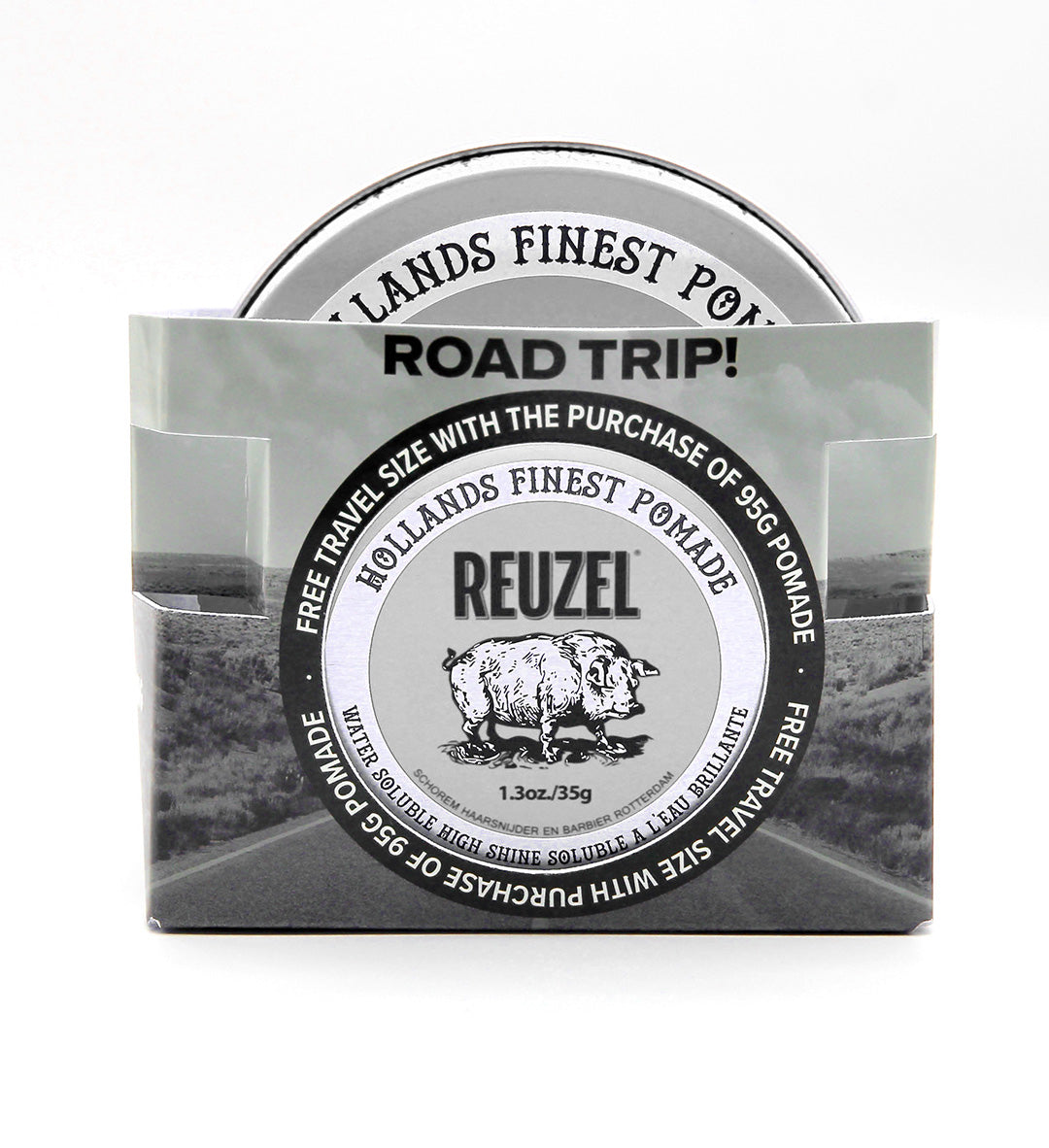 Road Trip To Go Clay Pomade | Reuzel Germany