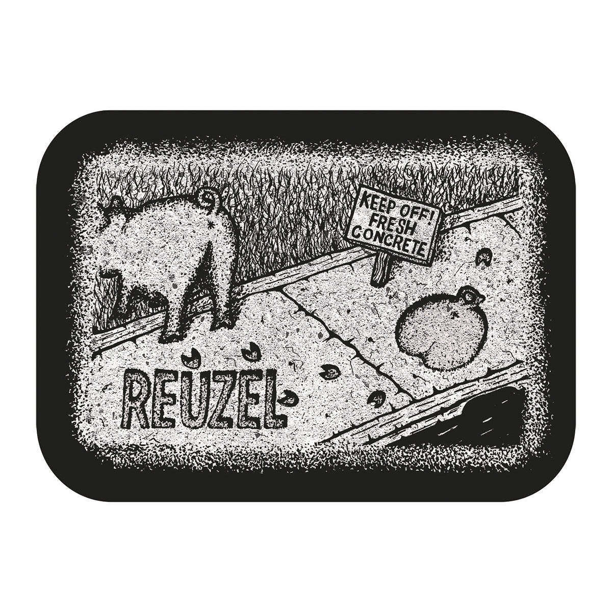 Reuzel Concrete Dirty Dozen Metal Tray | Reuzel Germany