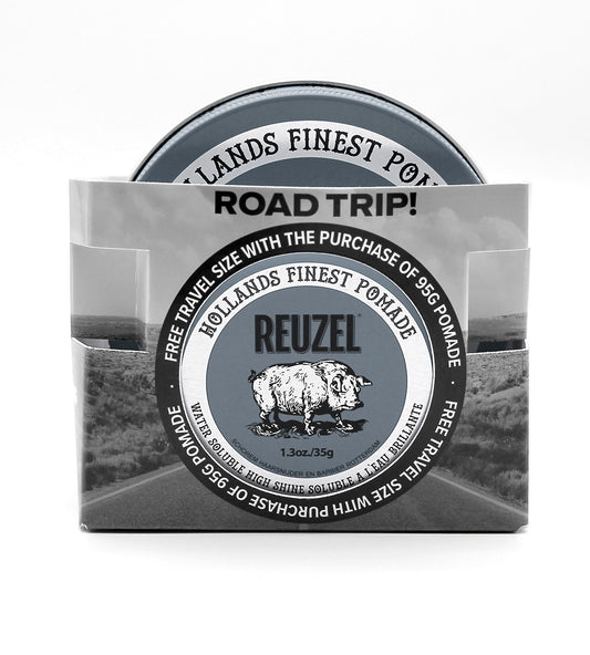 Road Trip To Go Extreme Hold Matte Pomade | Reuzel Germany