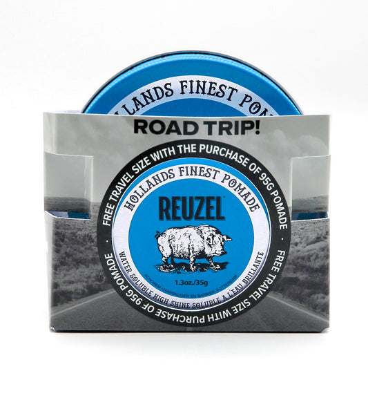 Road Trip To Go Blue Pomade | Reuzel Germany