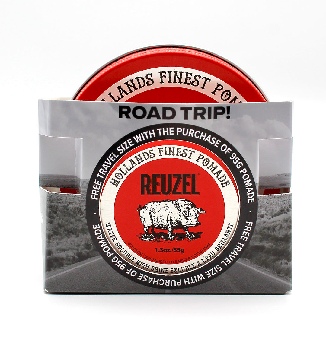 Road Trip To Go Red Pomade | Reuzel Germany