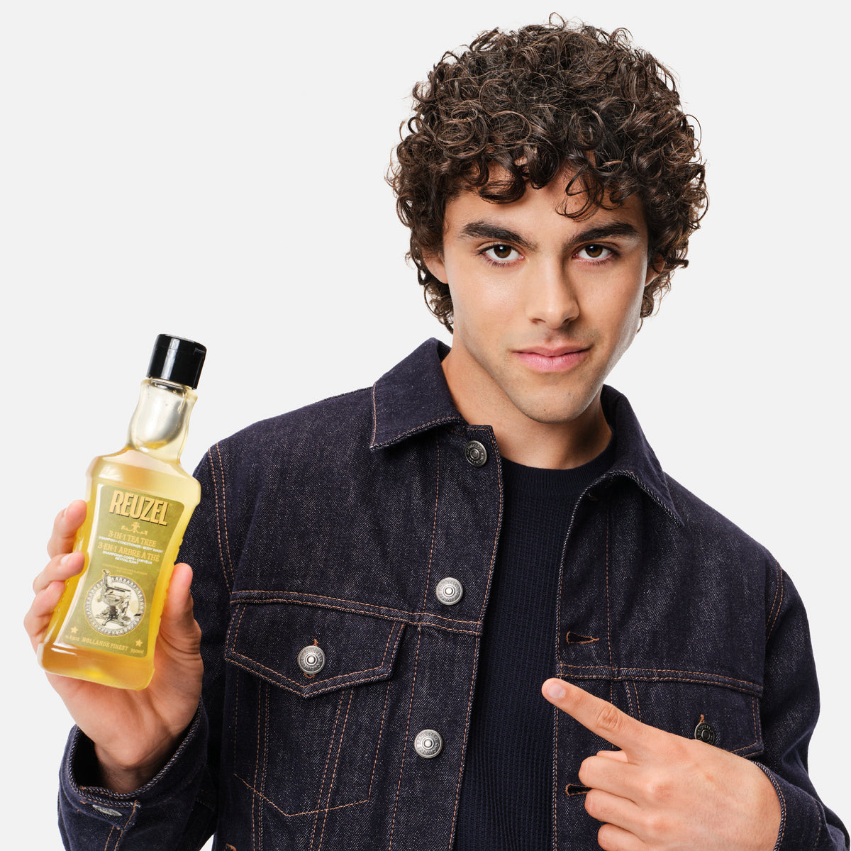Reuzel 3 in 1 Tea Tree Shampoo, Conditioner & Body Wash