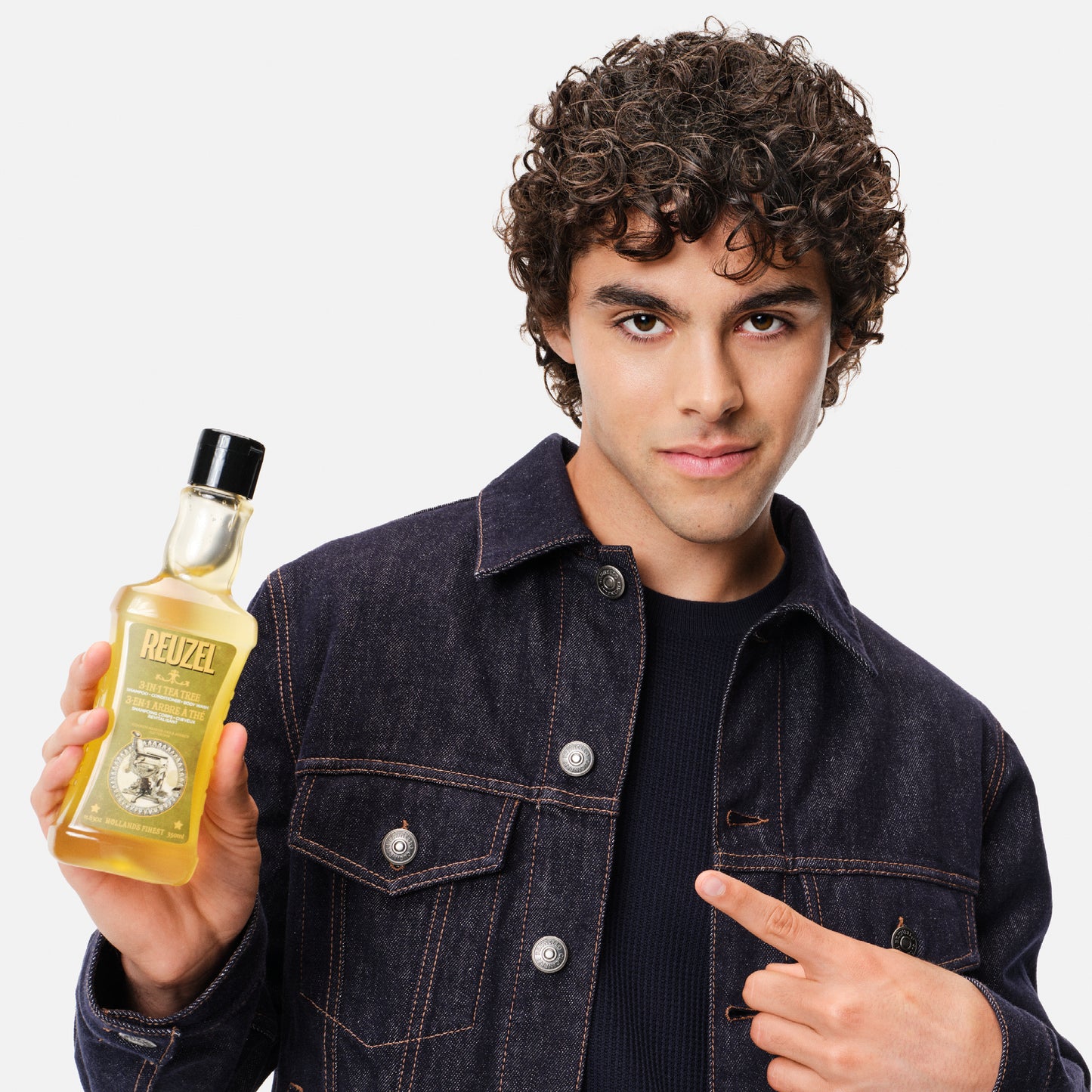 Reuzel 3 in 1 tea tree shampoo conditioner and body wash