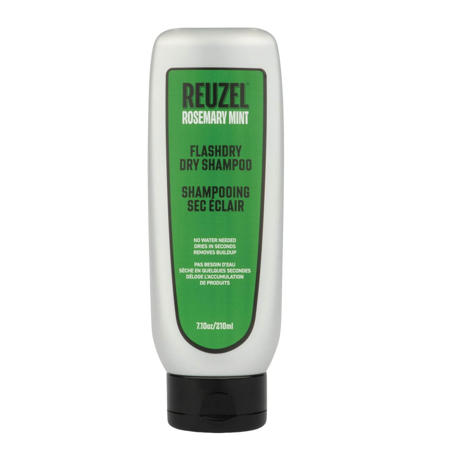 Reuzel Rosemary Mint Flashdry Dry Shampoo bottle on a white background
