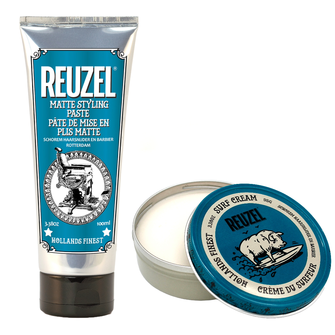 Surf Cream + Matte Styling Paste Bundle | Reuzel Germany